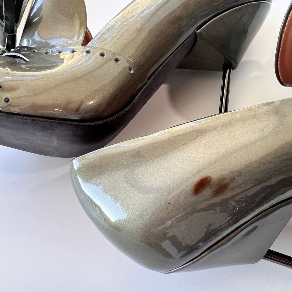 Kurt Geiger London Bond Women's Gray Tassel Heels 37 - Picture 16 of 16